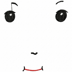 Faces Embroidery Design 11 Faces Embroidery Design 11